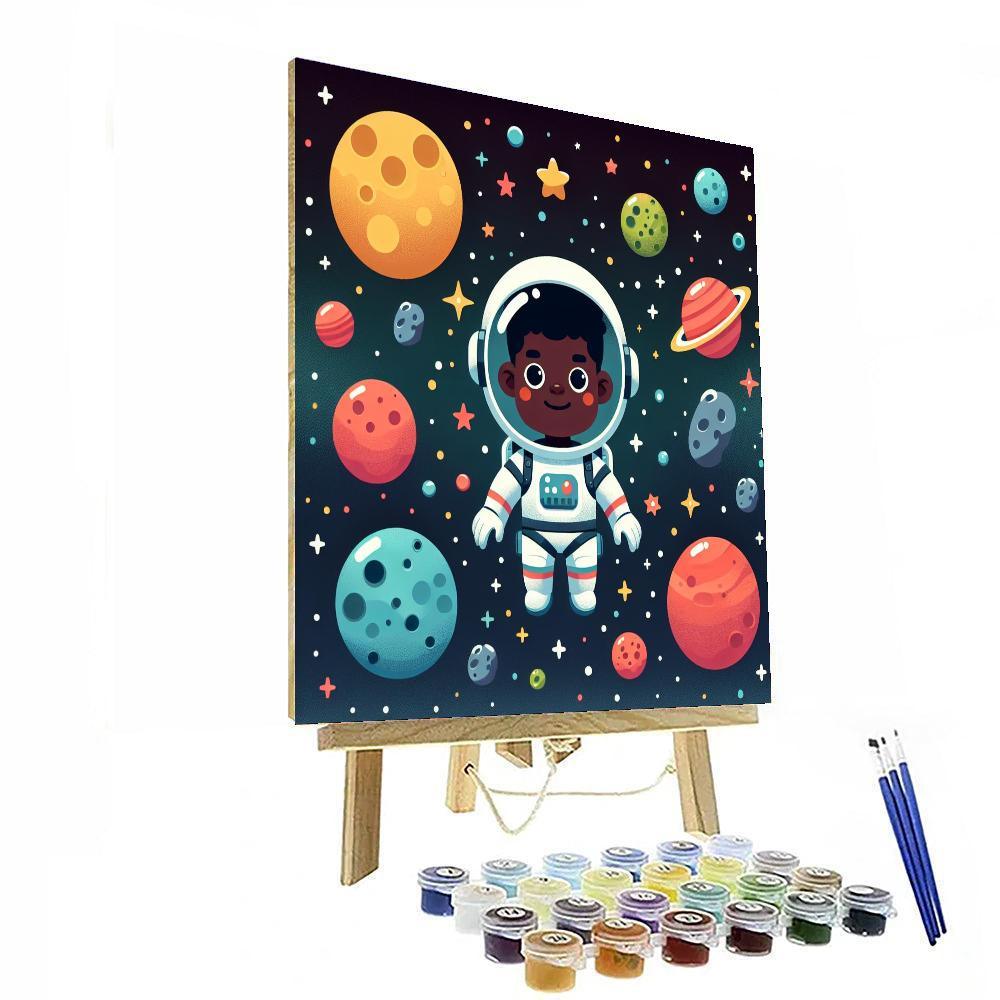 Galaxy Explorer Mission Paint By Numbers