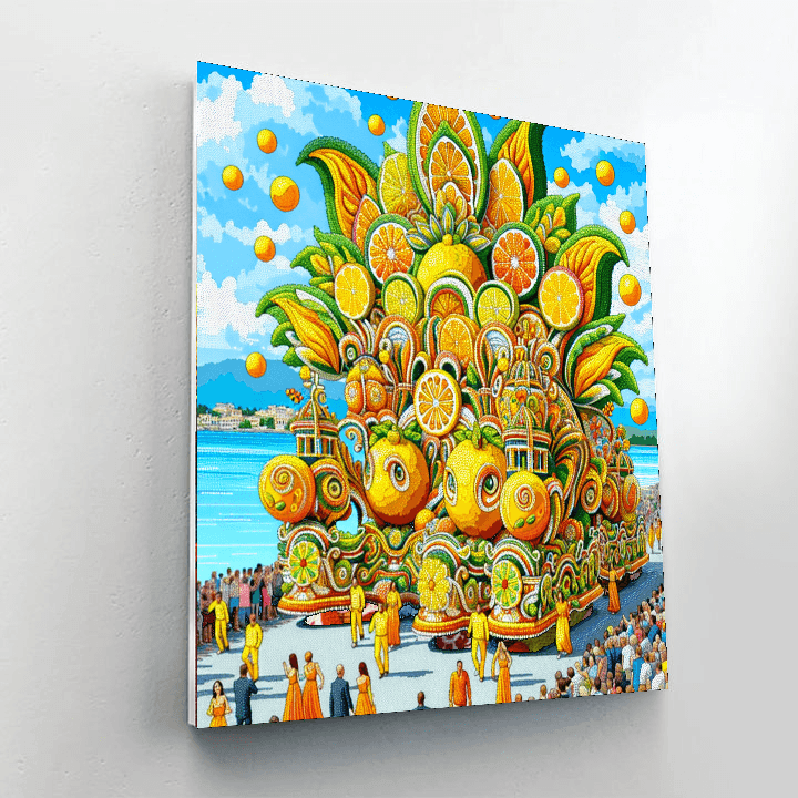 Menton Lemon Festival - France Paint By Number