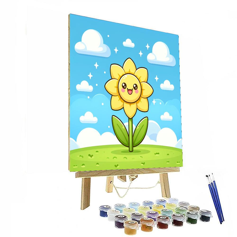Sunny Daffodil Paint By Color