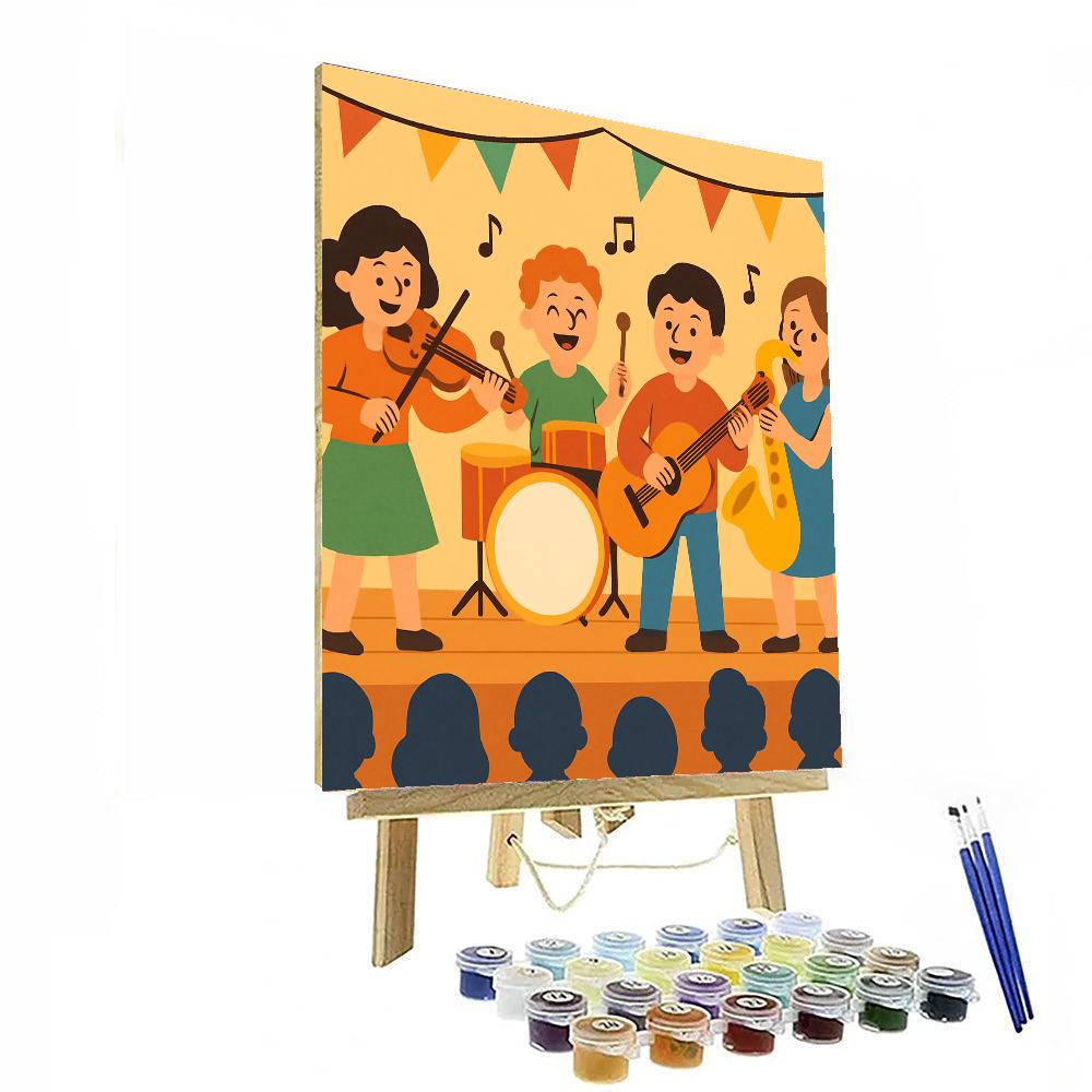 Harmonious Music Festival Numbered Painting Kits