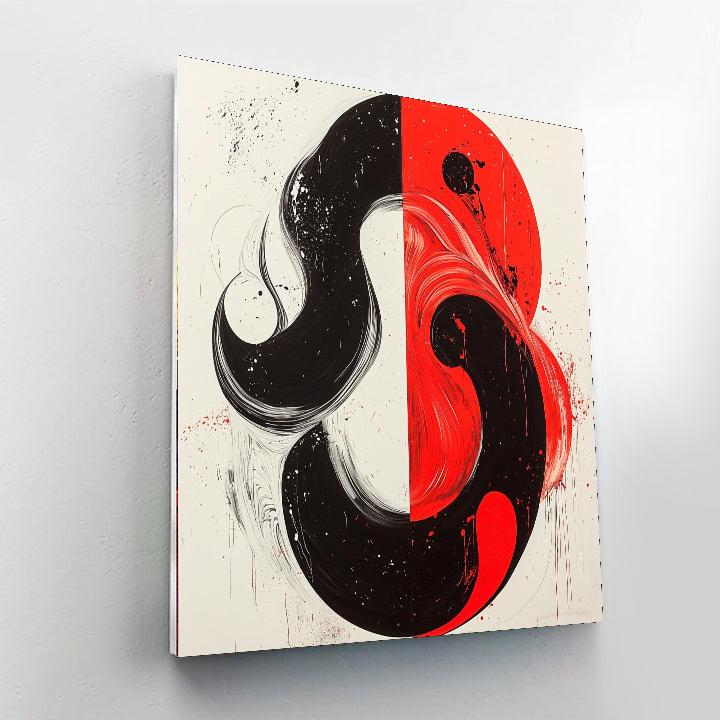 Banksy Inspired The Cycle Of Existence  Numbered Painting Kits