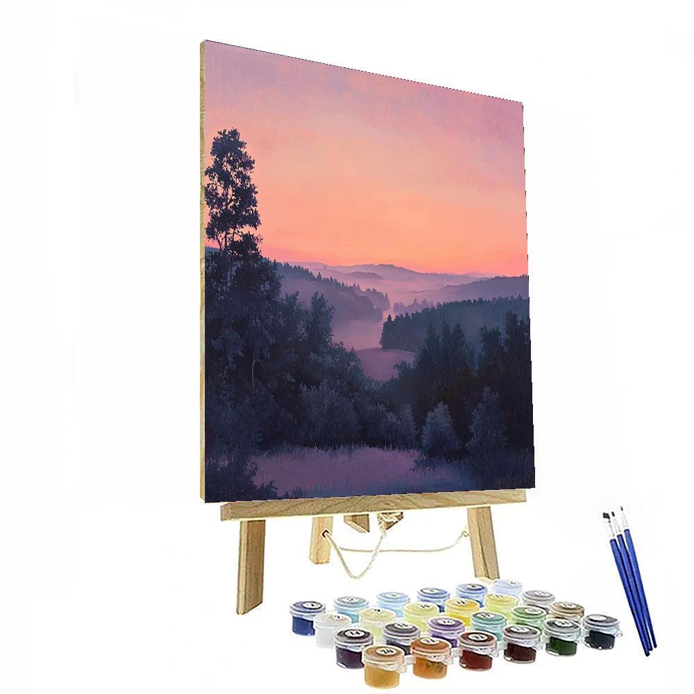 Edgar Degas Inspired Echoes Of Twilight  Paint By Number