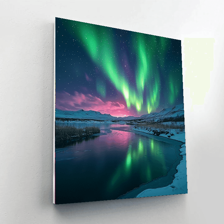 Northern Lights - Iceland DIY Paint By Numbers