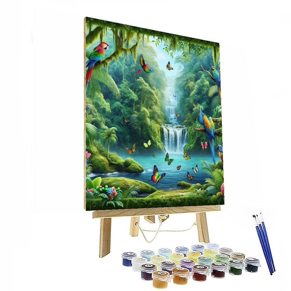 Rainforest Echoes Paint By Color