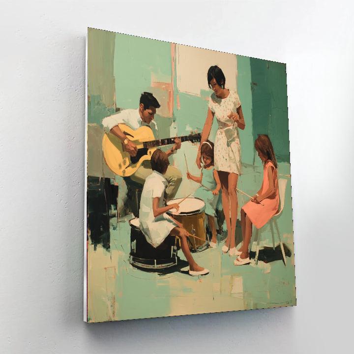 Harmony At The Heart Number Painting