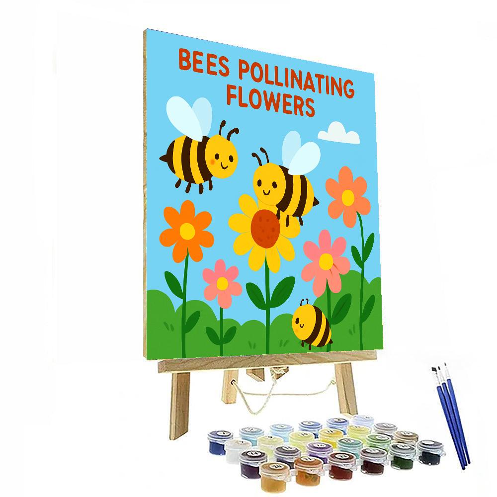 Busy Bee Day Painting By Numbers Kit