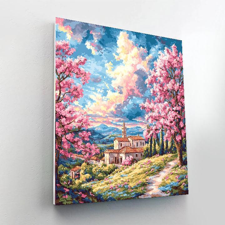 Raphael Inspired Raphael's Celestial Landscapes  DIY Paint By Numbers