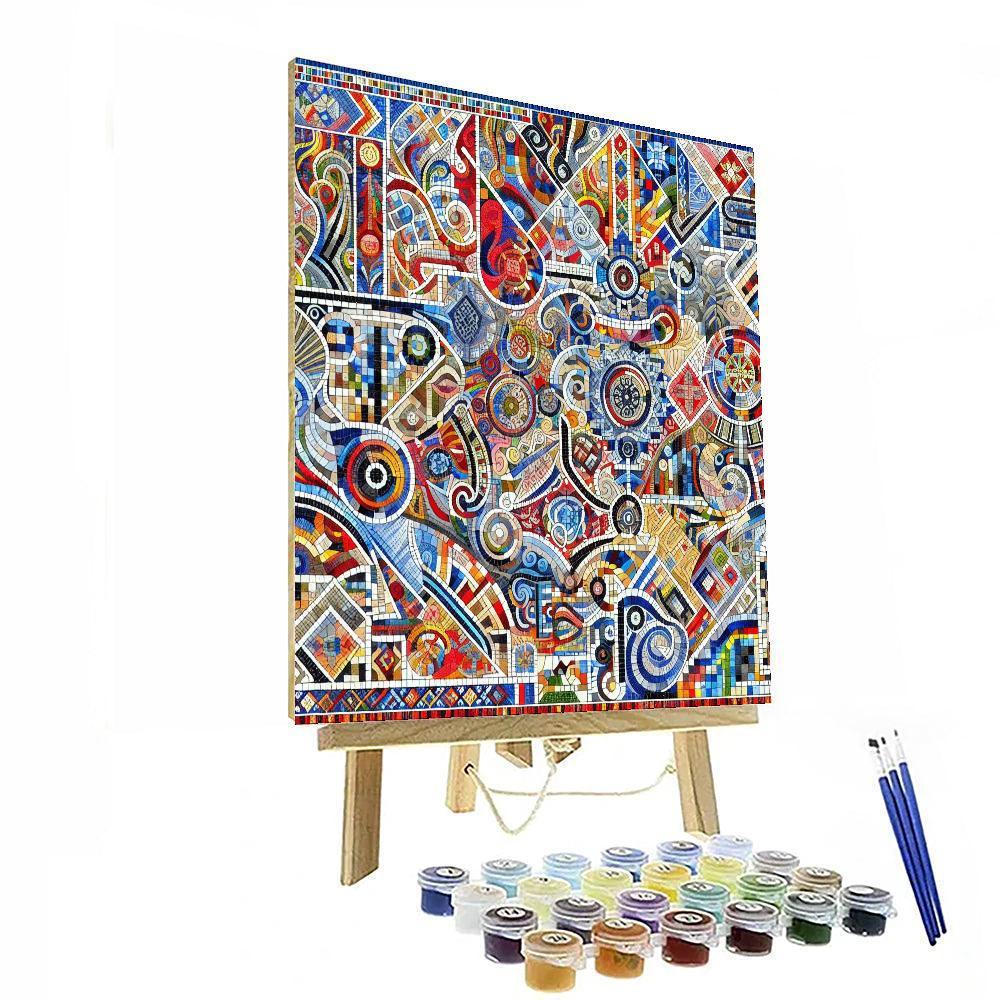 Cultural Heritage Mosaic Paint By Numbers