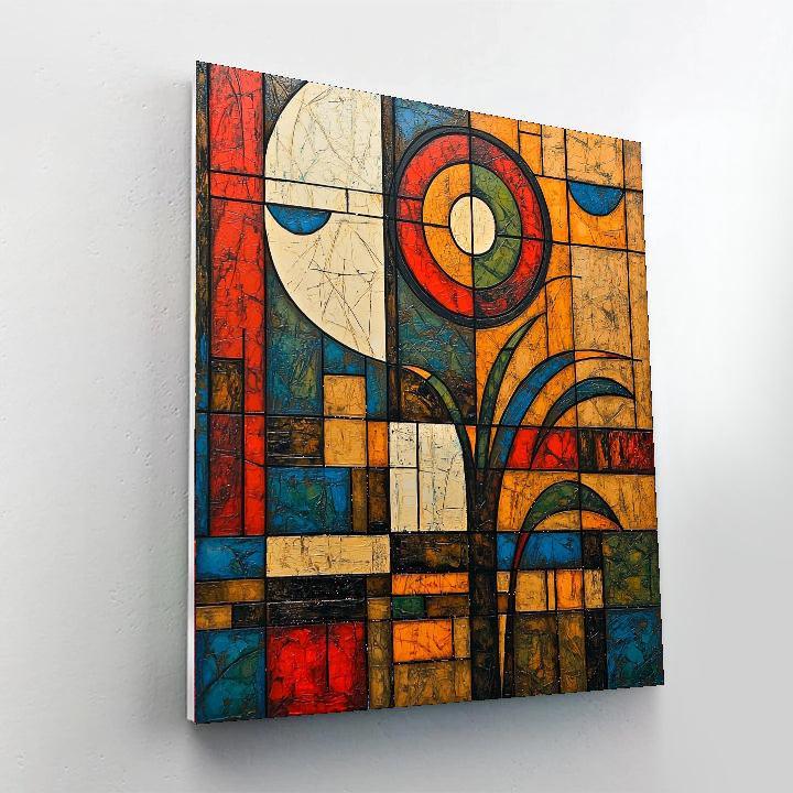 Paul Klee Inspired Symphony Of Color  Painting By Numbers Kit