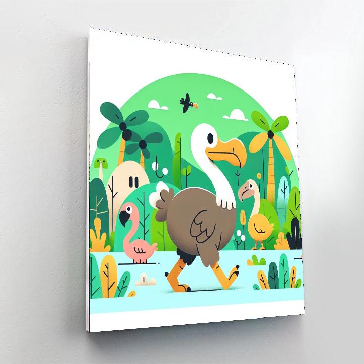 Dreamy Dodos Numbered Painting Kits
