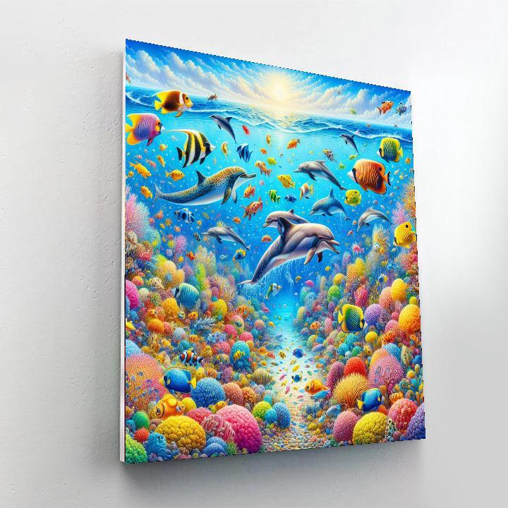 Magical Underwater Fantasy Numbered Painting Kits