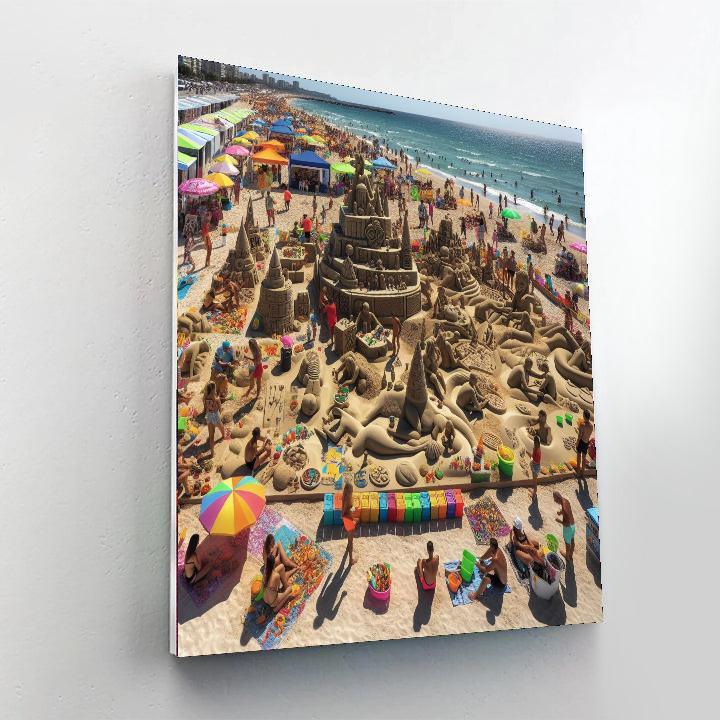 Busan Sea Festival - South Korea DIY Paint By Numbers