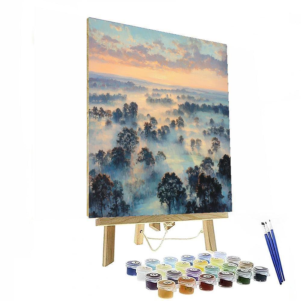 John Constable Inspired The Quiet Glow Of Dawn  Paint By Color