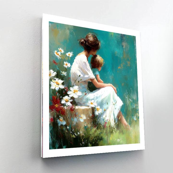 Lullabies In Bloom DIY Paint By Numbers