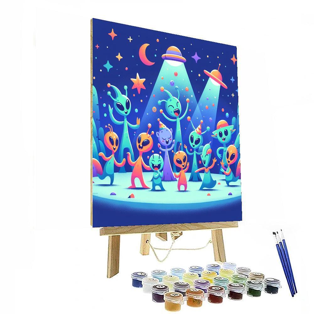 Galactic Gatherings Paint By Color