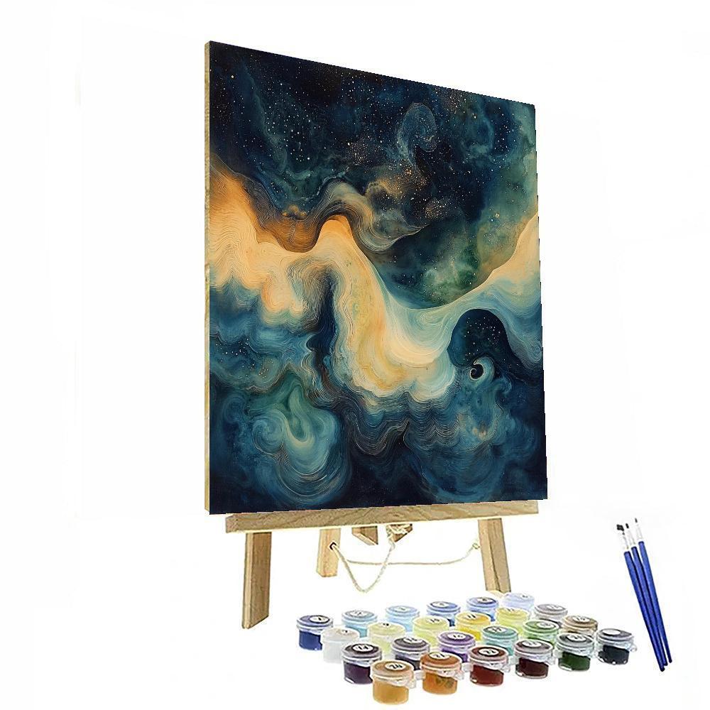 Max Ernst Inspired Elysian Echoes  Paint By Numbers Kits