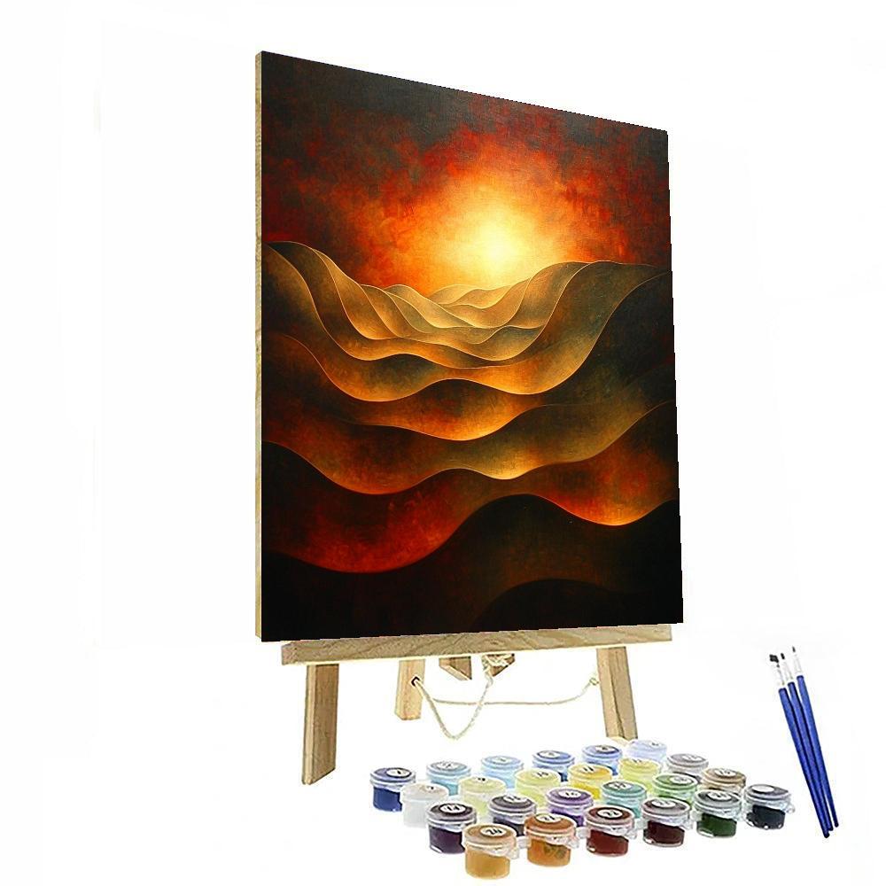 Caravaggio Inspired Light In Shadows  Painting By Numbers Kit