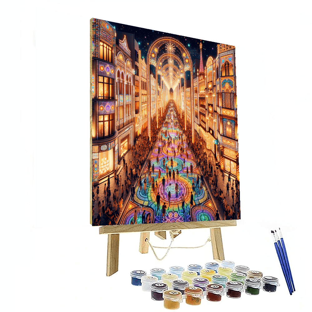 The Festival Of Lights Paint By Numbers Kits