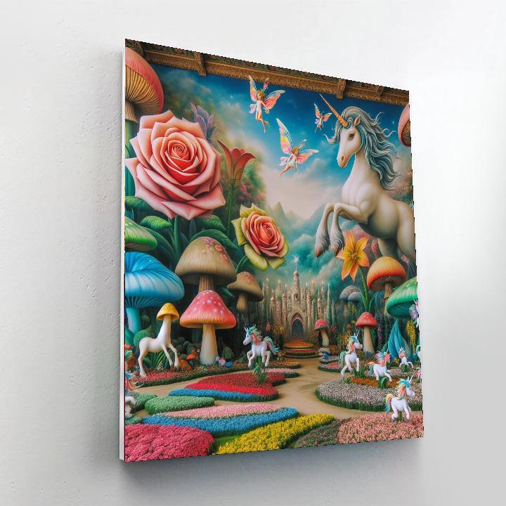 Fantasy Garden Wonder Paint By Number