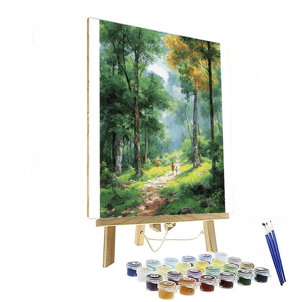 Forest Whisperings Paint By Color