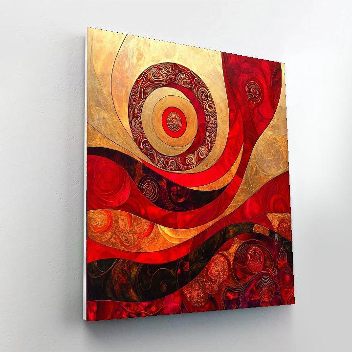 Gustav Klimt Inspired Mystical Harmony  DIY Paint By Numbers