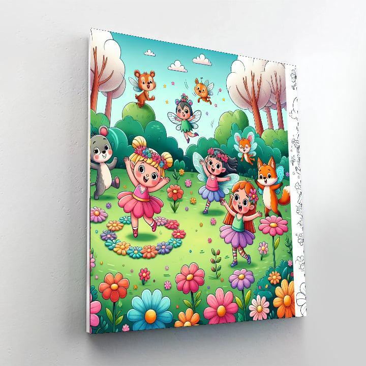 Fantastic Fairy Forest Paint By Color