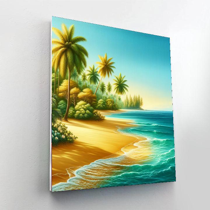 Island Tranquil Numbered Painting Kits