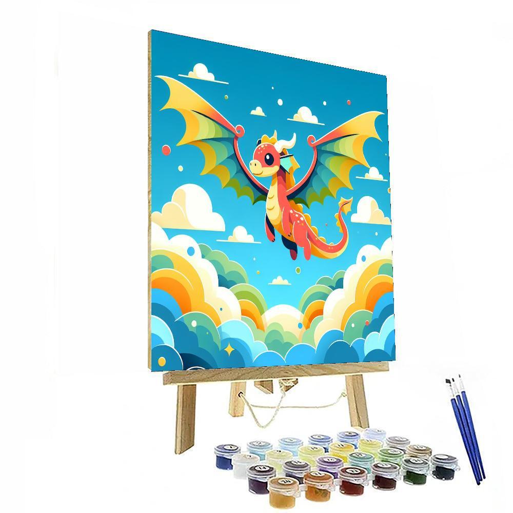Enchanting Dragon Paint By Number