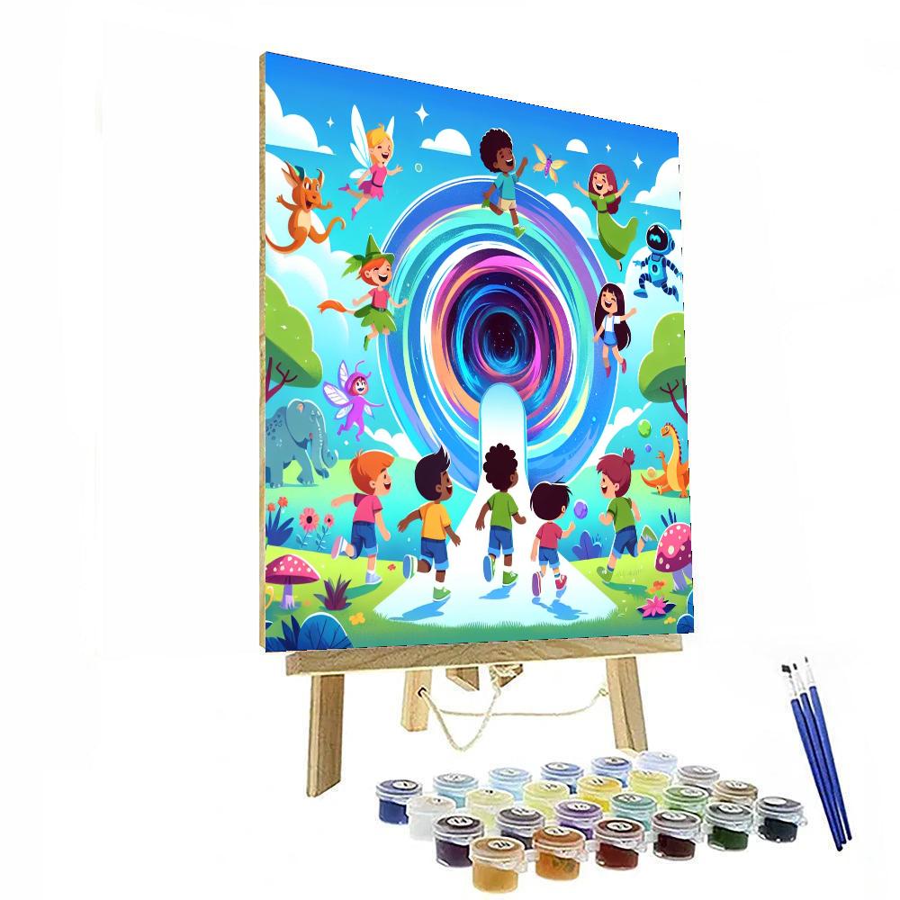 Exploring Magical Dimensions Painting By Numbers Kit