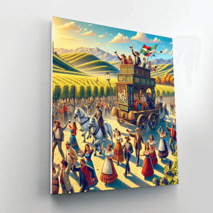 Fiesta Nacional De La Vendimia - Mendoza Paint By Numbers