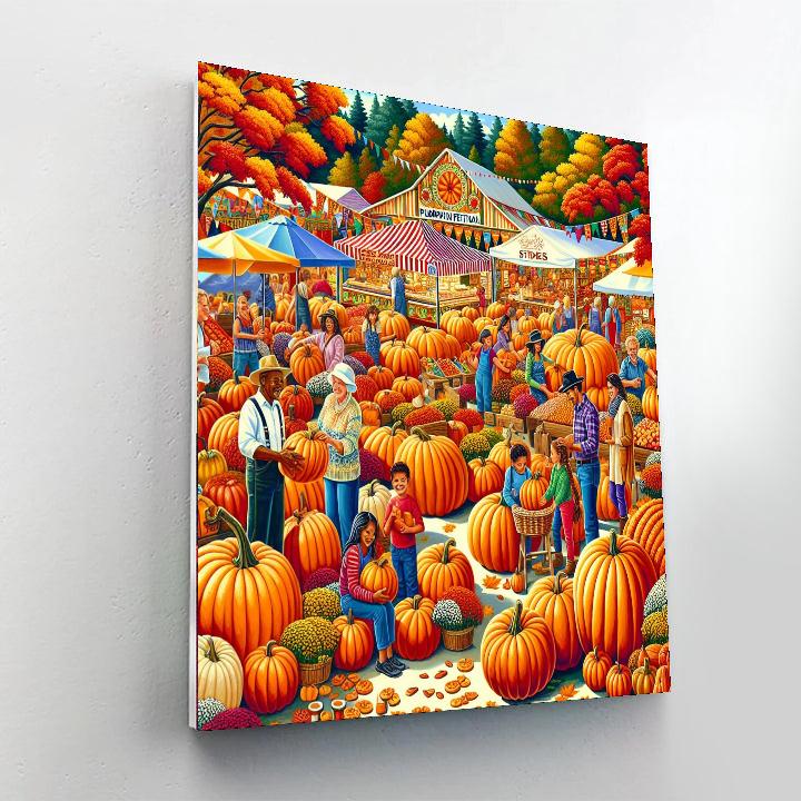 The Great Pumpkin Commonwealth Festival Paint By Color