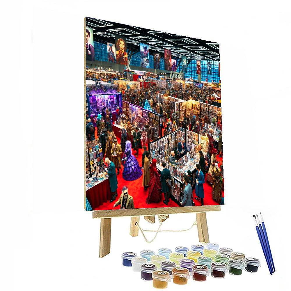 New York Comic Con DIY Paint By Numbers