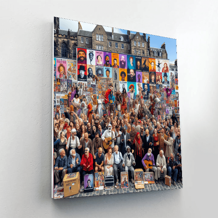 The Edinburgh Festival Fringe - Edinburgh, Scotland Number Painting