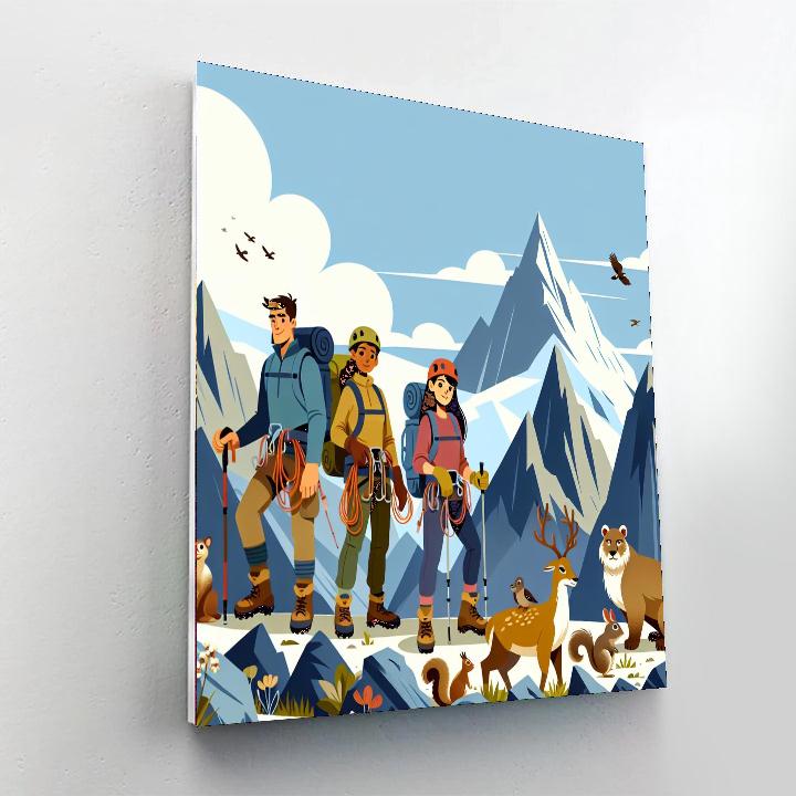 Rocky Mountain Expedition Numbered Painting Kits