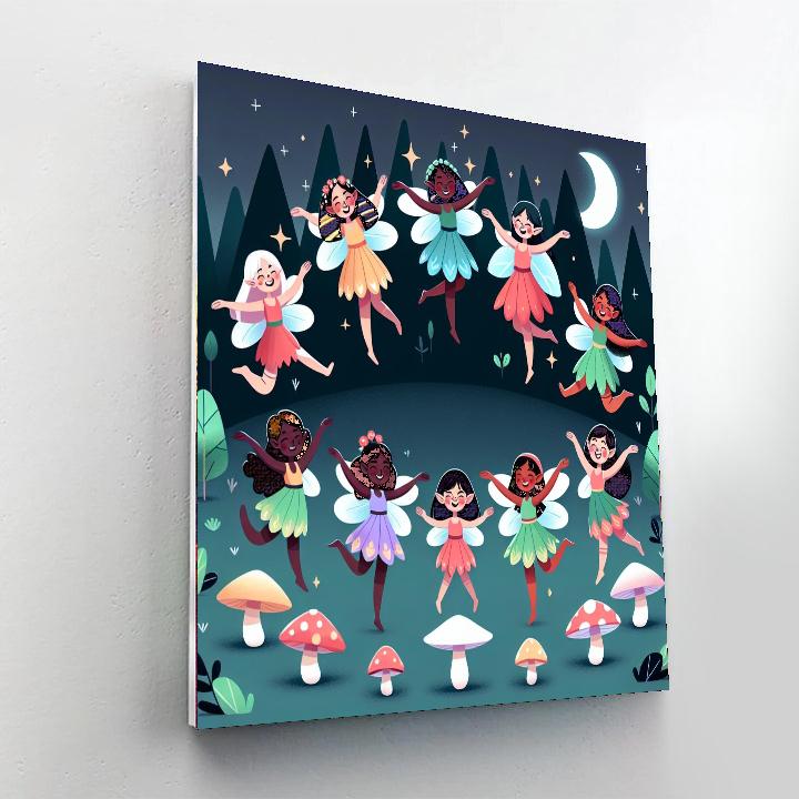 Charming Fairy Ring Paint By Numbers