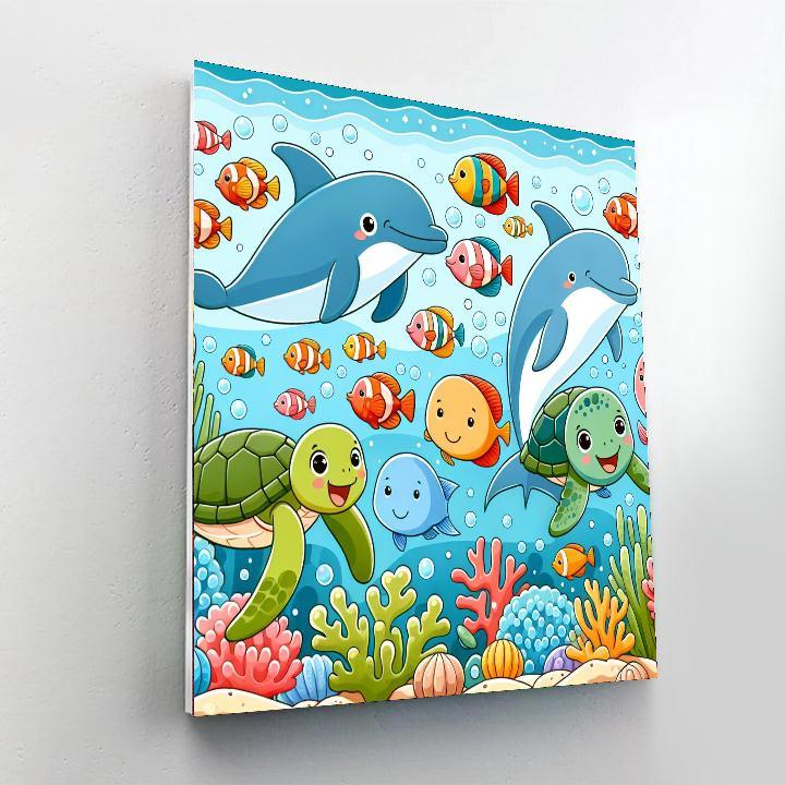 Ocean Explorer Team DIY Paint By Numbers