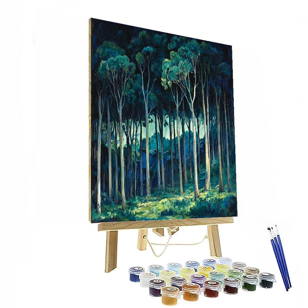 El Greco Inspired Theatrical Canopy  Paint By Number