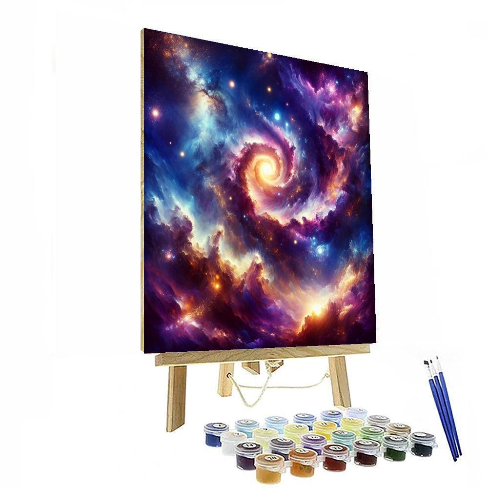Captivating Celestial Dreams Numbered Painting Kits