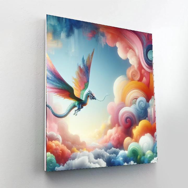Fantastical Dragon Flight Numbered Painting Kits
