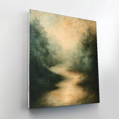 Nandalal Bose Inspired Serenade Of Shadows  Painting Number Kit