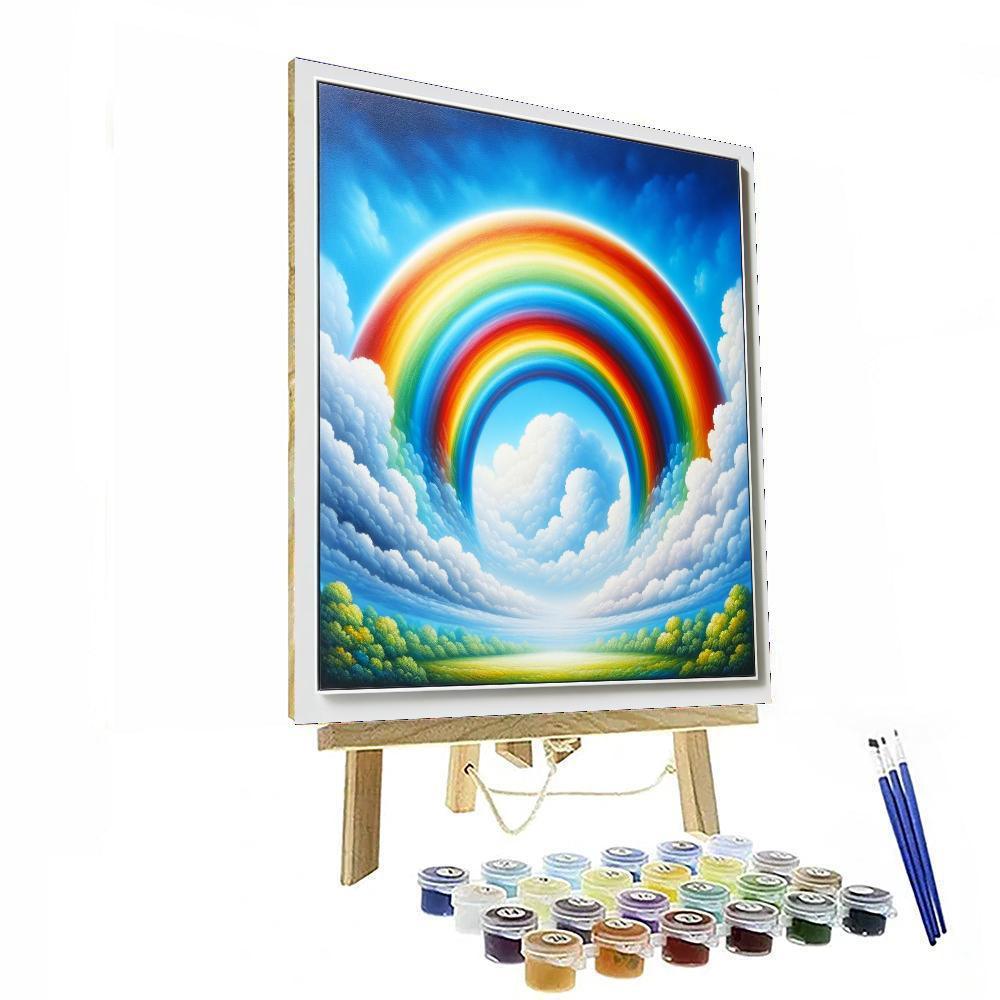 Rainbow Haven Paint By Number