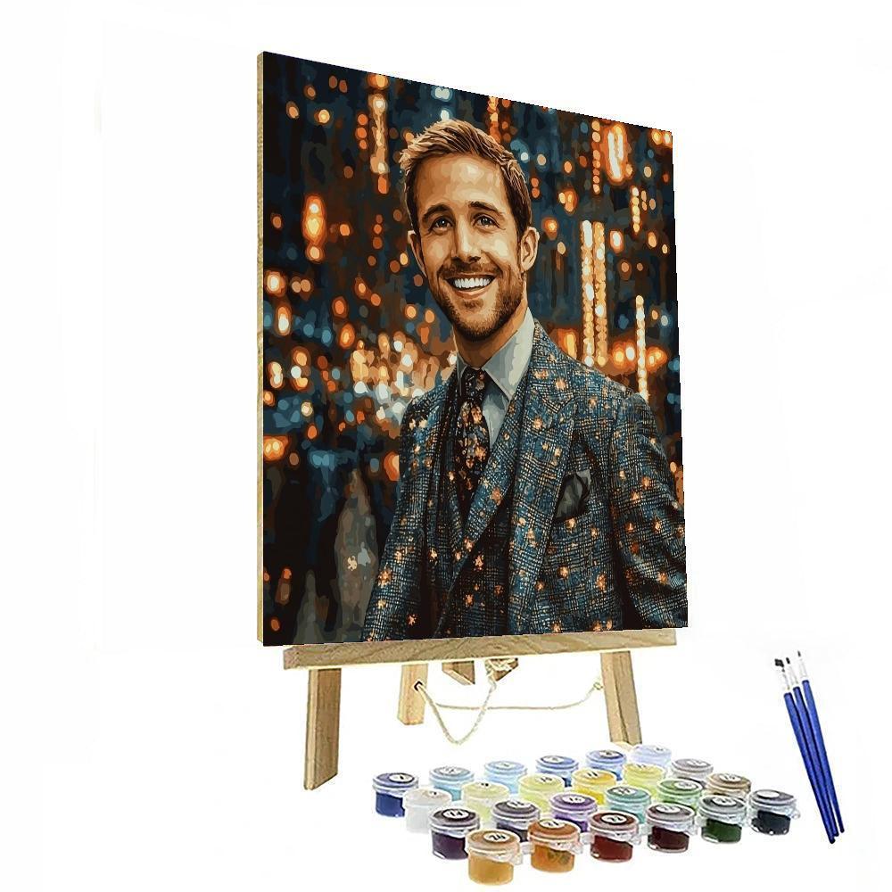 Ryan Gosling: The Dreamy Spirit Of La La Land Paint By Numbers Kits