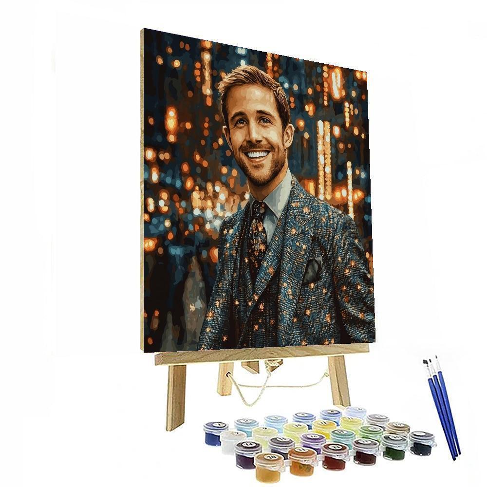 Ryan Gosling: The Dreamy Spirit Of La La Land Paint By Numbers Kits