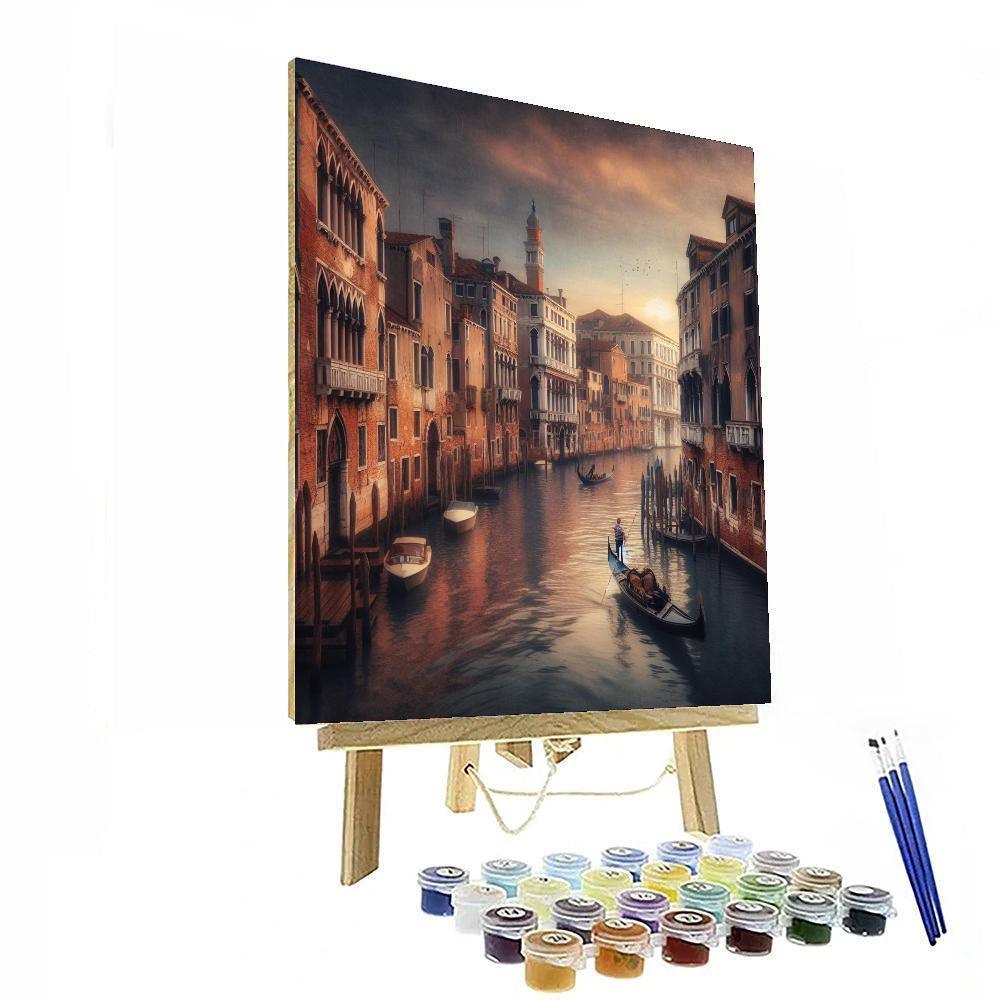 Sailing Through Venice Paint By Color