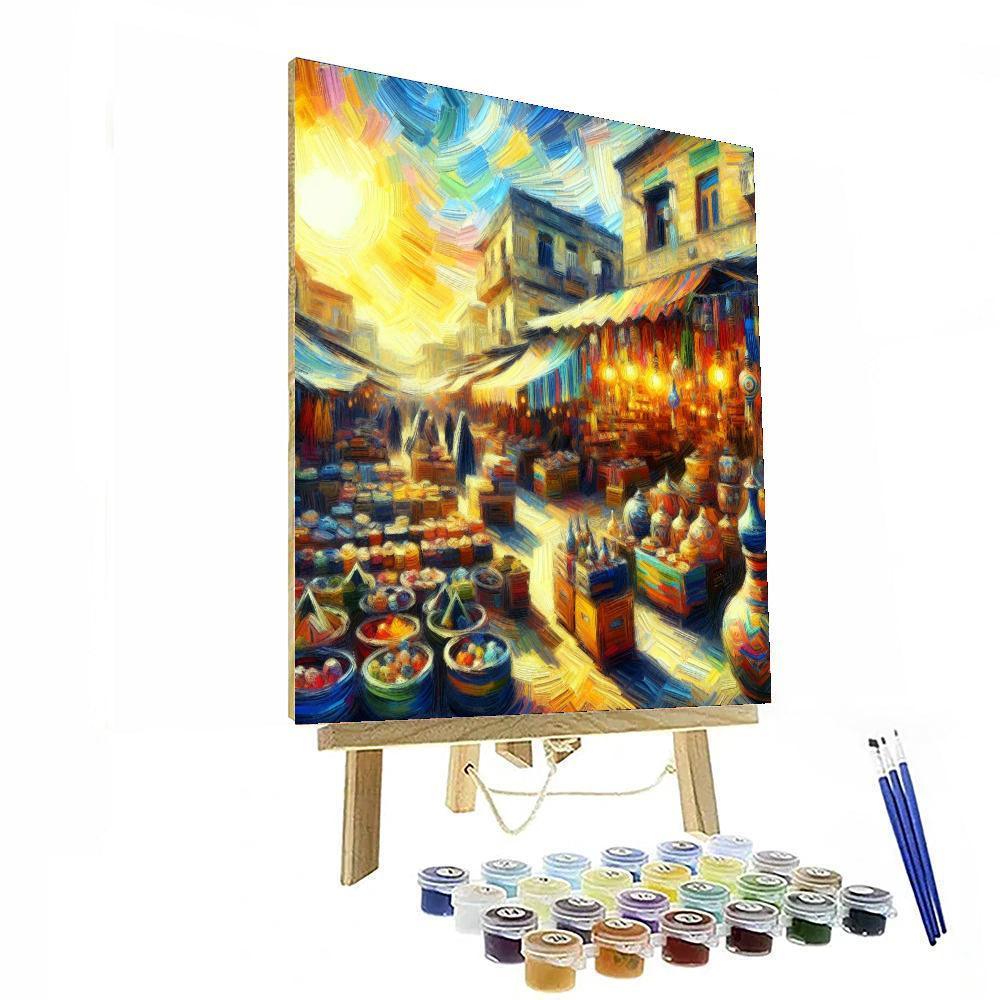 Eastern Market Vibrance Paint By Numbers