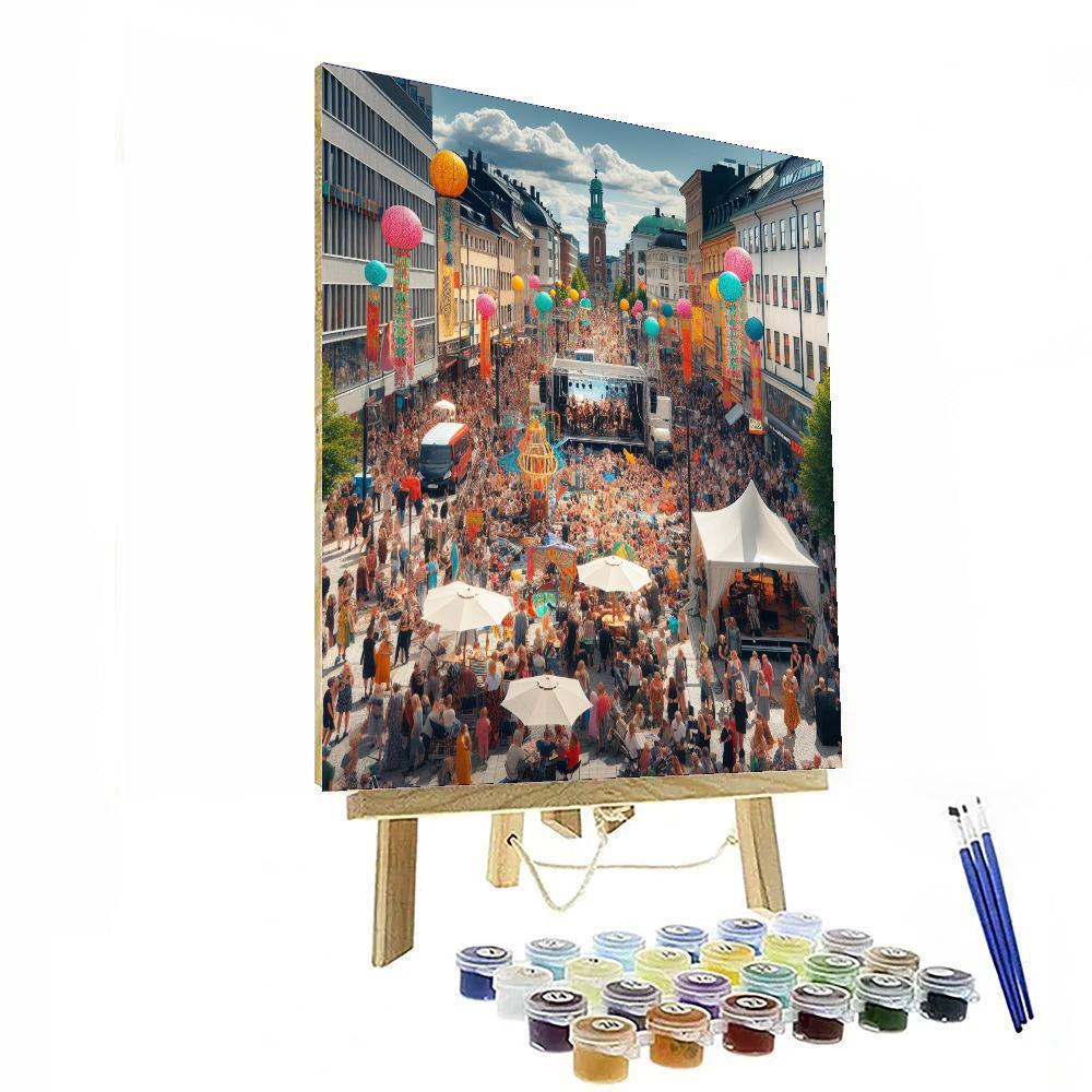 Gothenburg Culture Festival - Sweden DIY Paint By Numbers