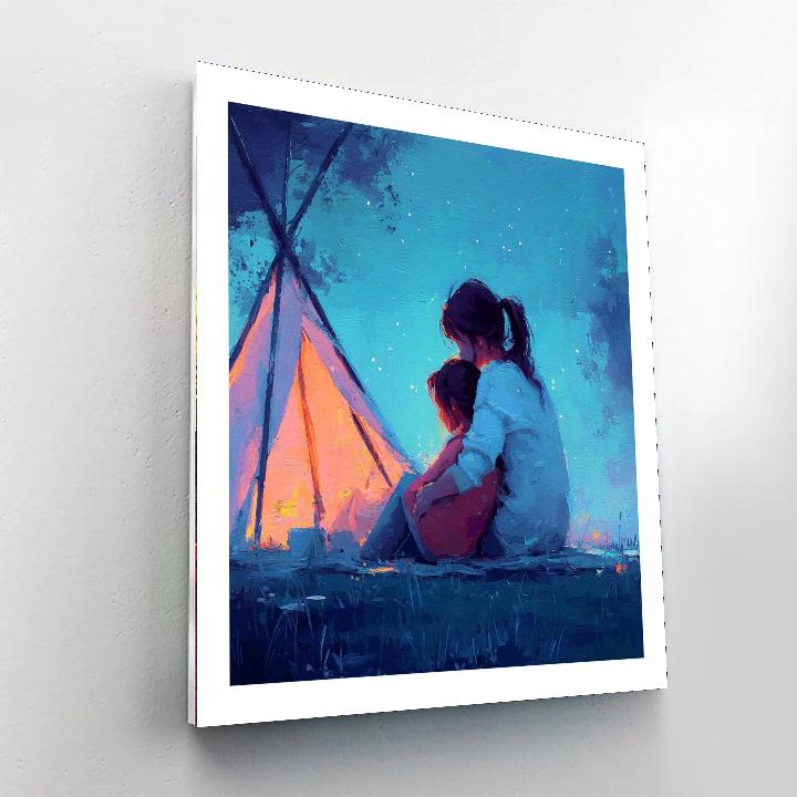 Moments Of Tenderness Painting Number Kit