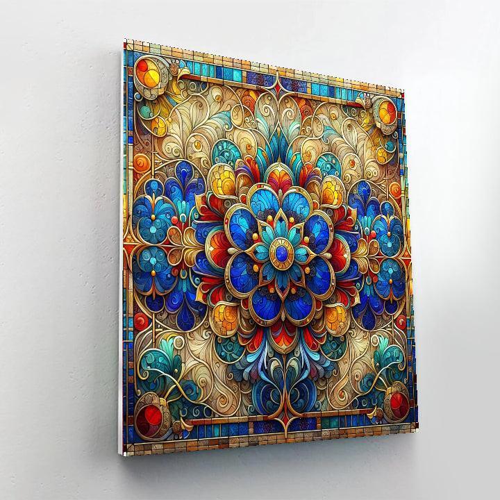 Stained Glass Wonder Paint By Numbers Art