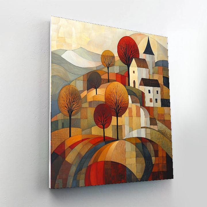 Paul Klee Inspired Abstract Serenade  Painting By Numbers Kit