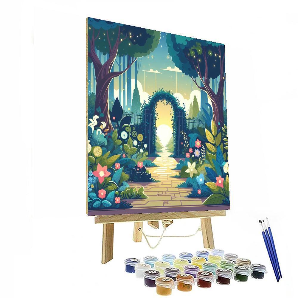 Secret Garden Mysteries Paint By Color